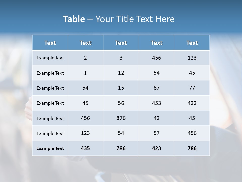 Outdoors Journey Positive PowerPoint Template