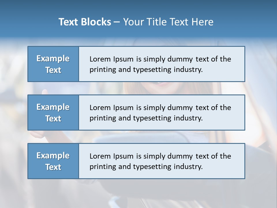 Outdoors Journey Positive PowerPoint Template