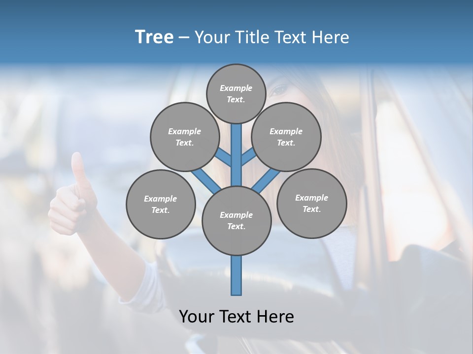 Outdoors Journey Positive PowerPoint Template