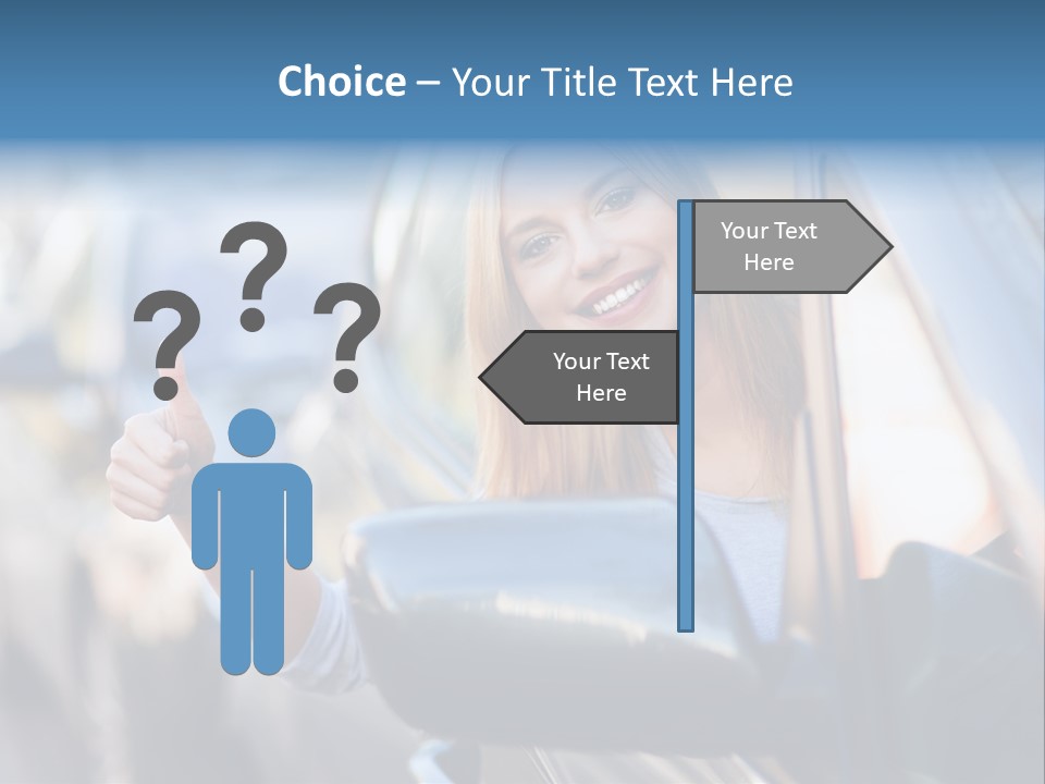 Outdoors Journey Positive PowerPoint Template