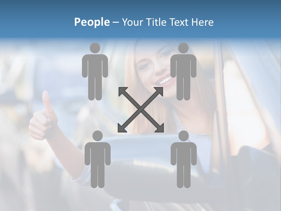 Outdoors Journey Positive PowerPoint Template