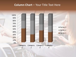 Happy Car Global Positioning System PowerPoint Template