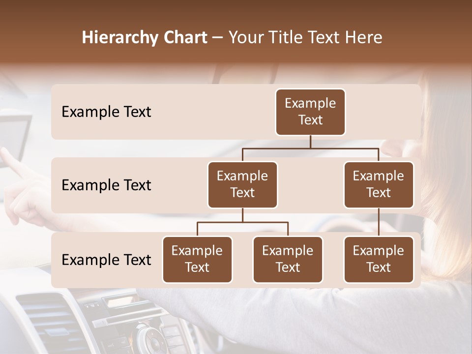 Happy Car Global Positioning System PowerPoint Template