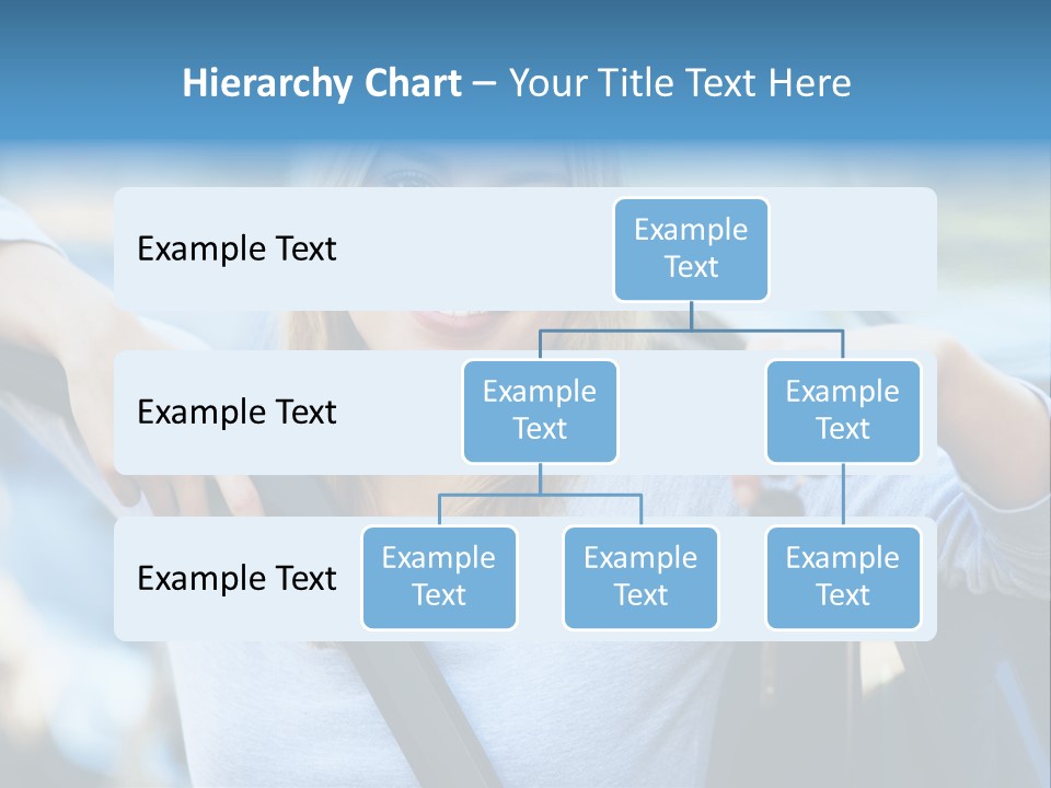 Female Car Keys Transport PowerPoint Template