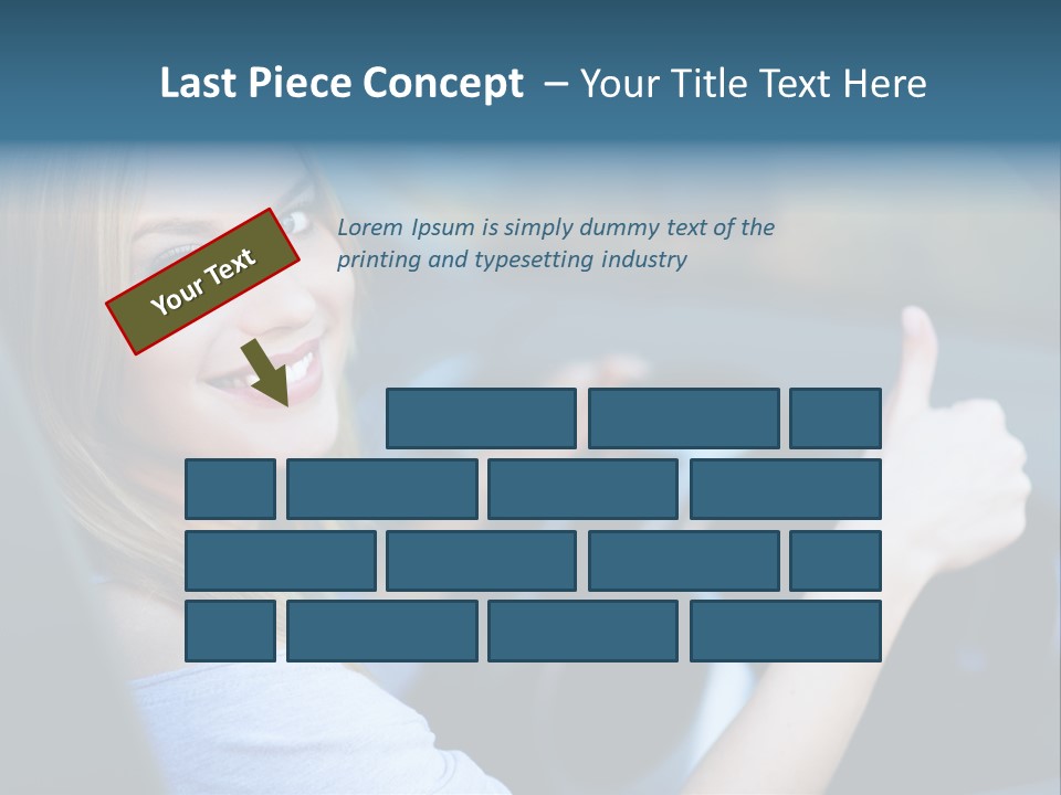 Thumbs Up Lifestyle Beautiful PowerPoint Template