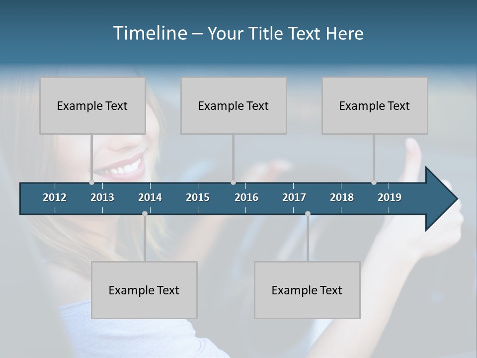 Thumbs Up Lifestyle Beautiful PowerPoint Template