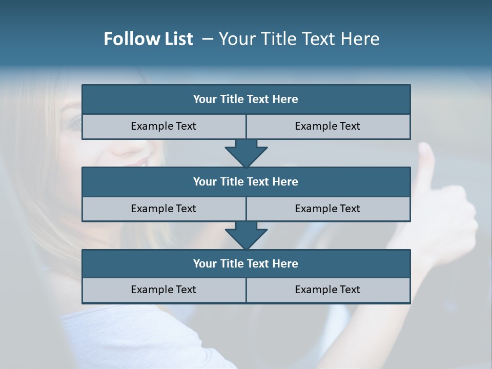 Thumbs Up Lifestyle Beautiful PowerPoint Template