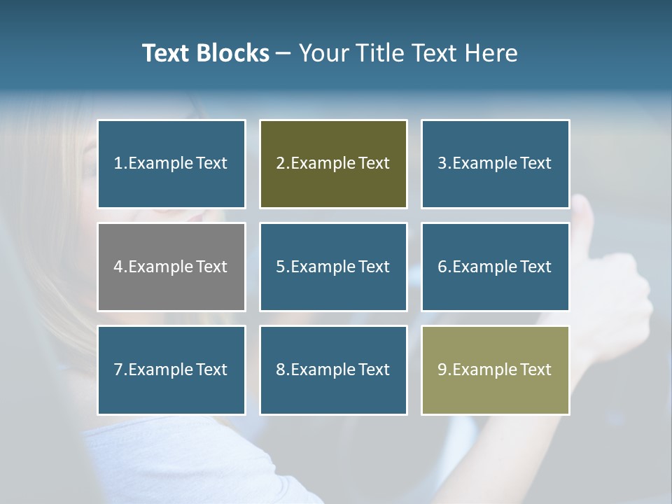 Thumbs Up Lifestyle Beautiful PowerPoint Template