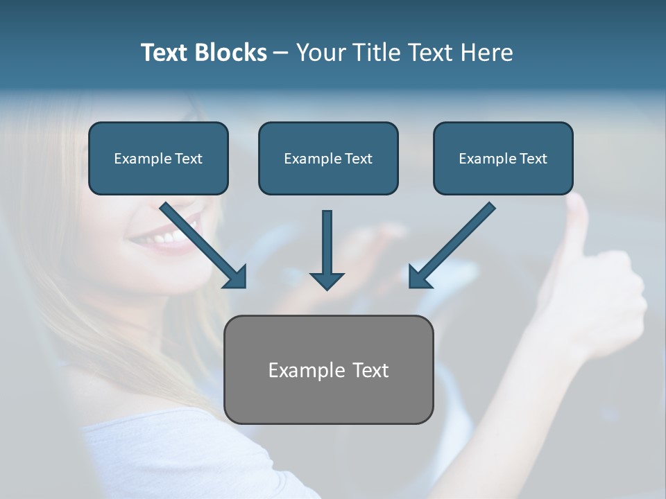 Thumbs Up Lifestyle Beautiful PowerPoint Template