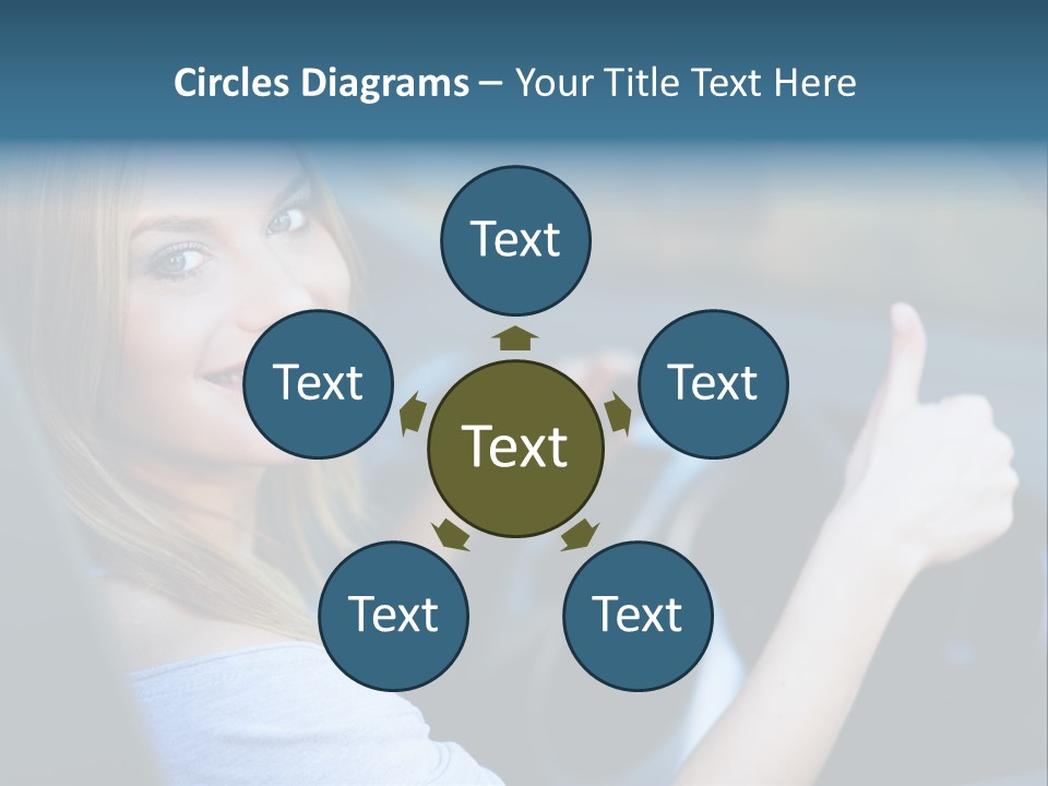 Thumbs Up Lifestyle Beautiful PowerPoint Template