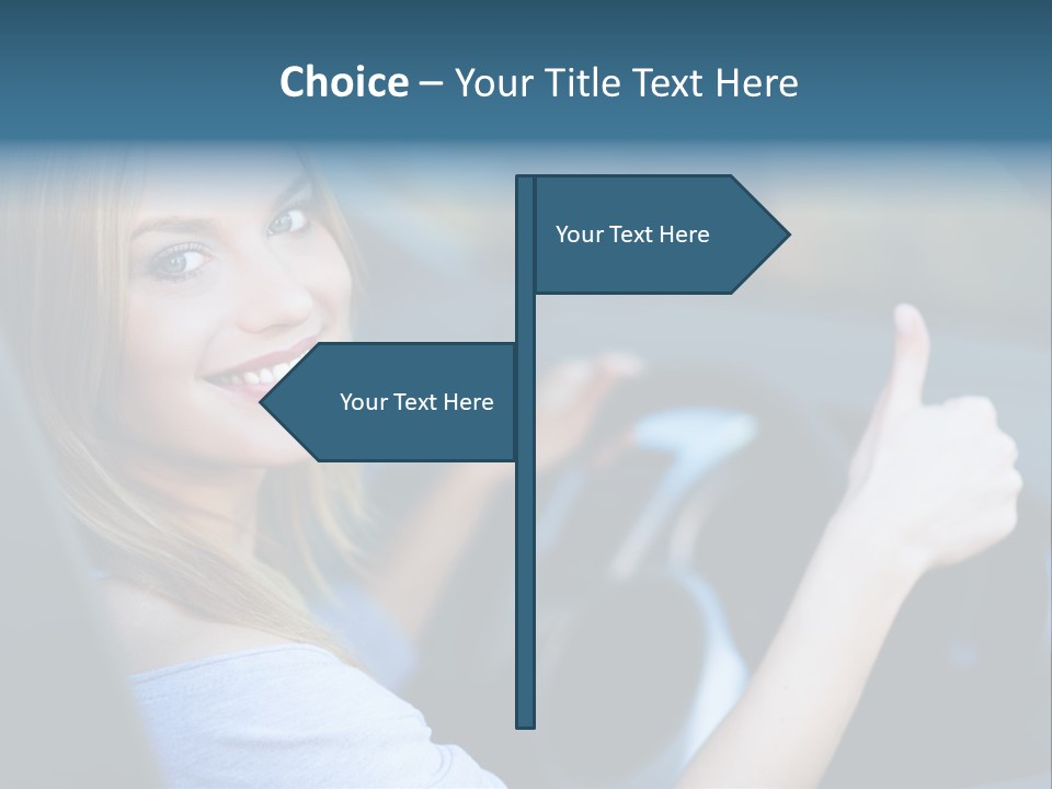 Thumbs Up Lifestyle Beautiful PowerPoint Template