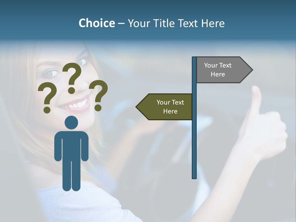 Thumbs Up Lifestyle Beautiful PowerPoint Template