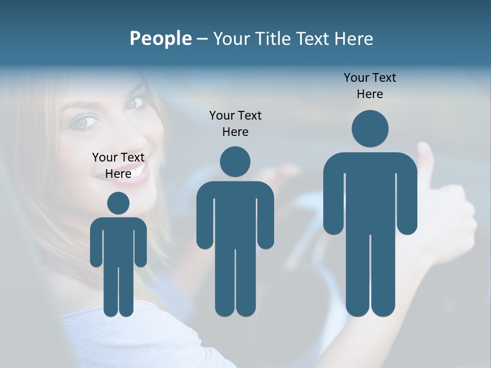 Thumbs Up Lifestyle Beautiful PowerPoint Template