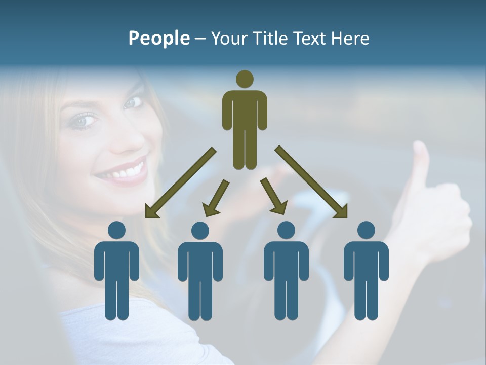 Thumbs Up Lifestyle Beautiful PowerPoint Template