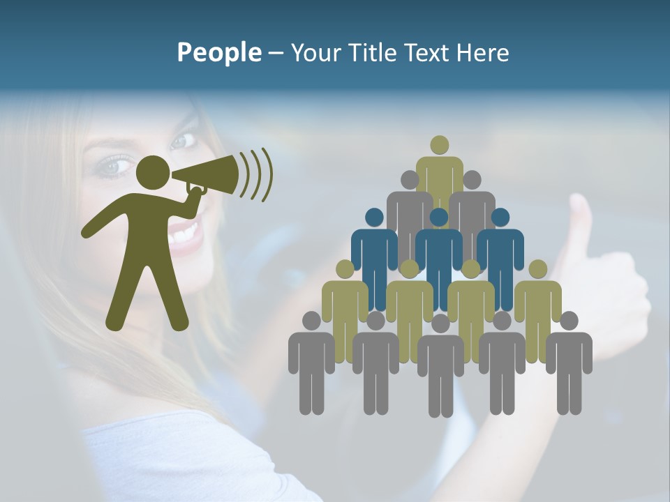 Thumbs Up Lifestyle Beautiful PowerPoint Template