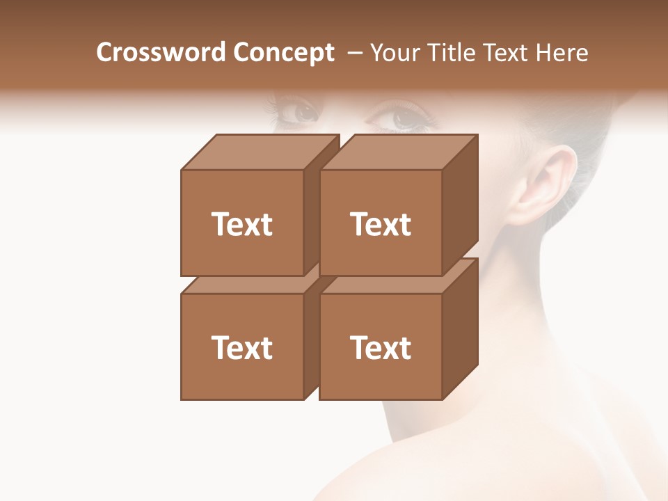 Youth Cleansing Girl PowerPoint Template