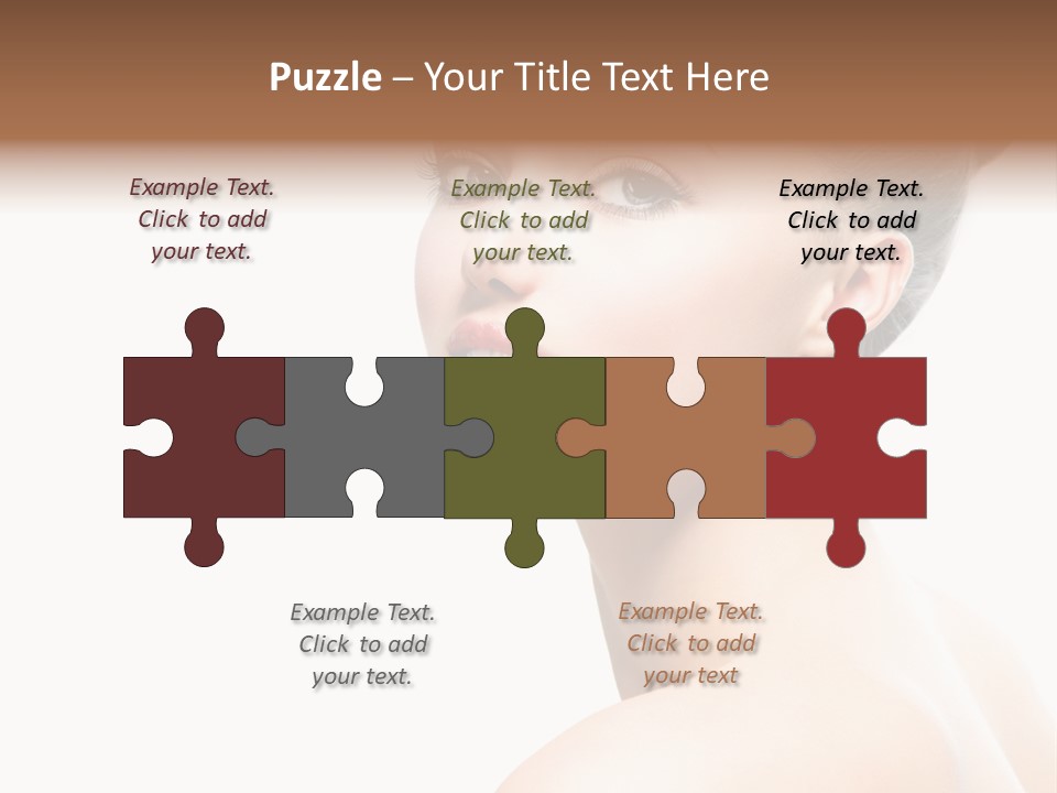 Youth Cleansing Girl PowerPoint Template