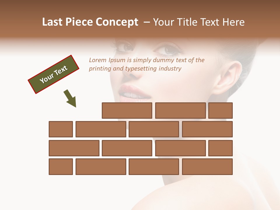 Youth Cleansing Girl PowerPoint Template