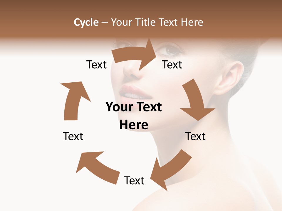 Youth Cleansing Girl PowerPoint Template