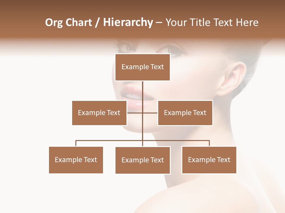 Youth Cleansing Girl PowerPoint Template