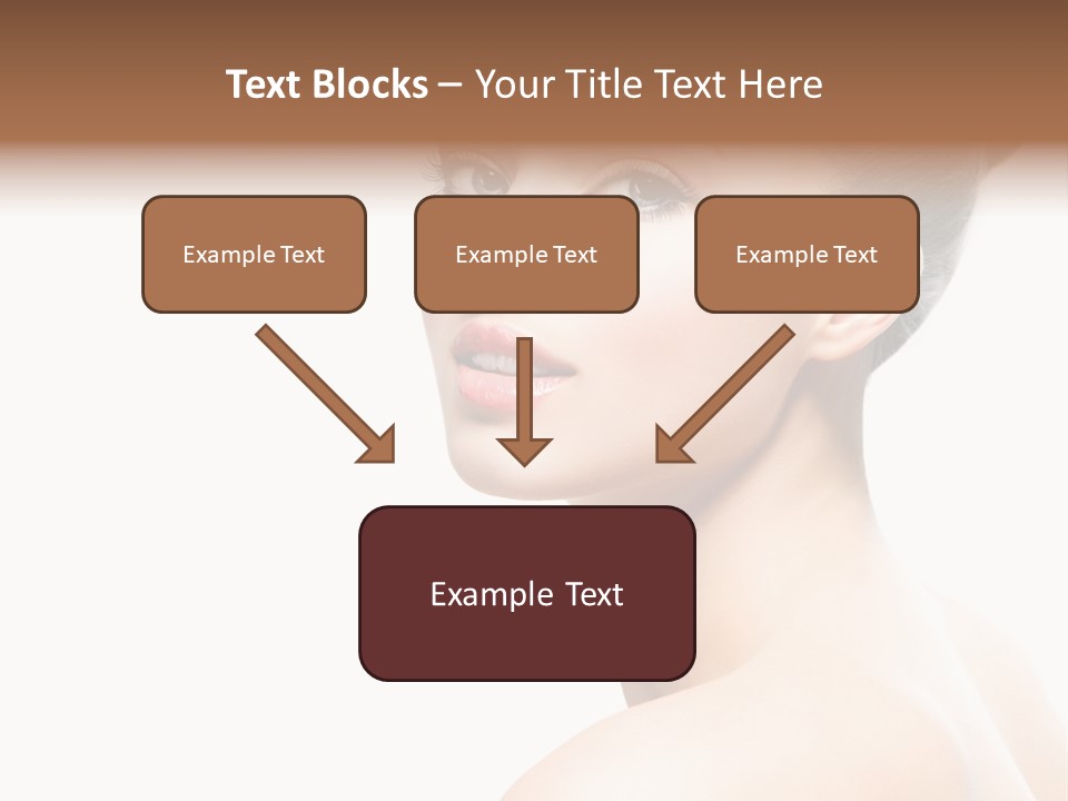 Youth Cleansing Girl PowerPoint Template