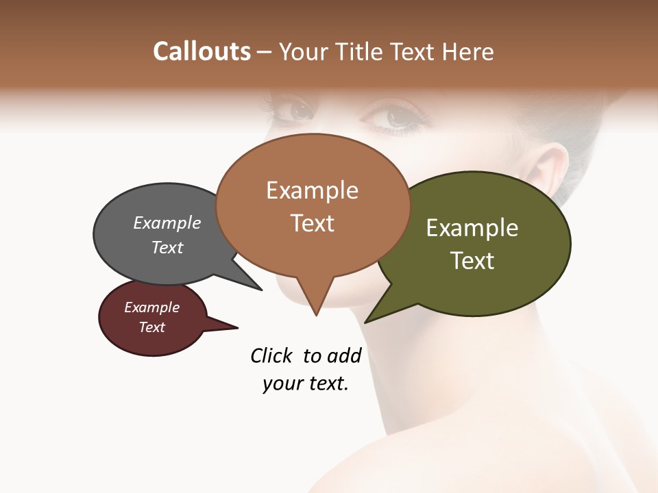 Youth Cleansing Girl PowerPoint Template