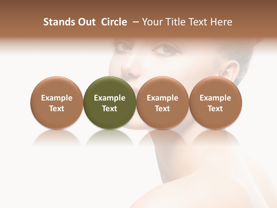 Youth Cleansing Girl PowerPoint Template