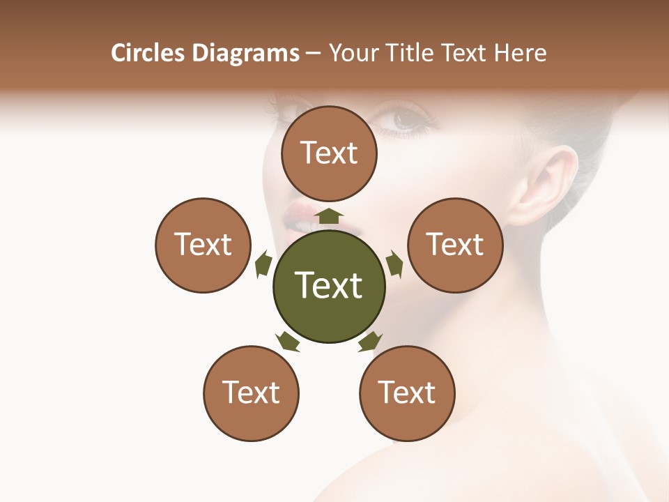 Youth Cleansing Girl PowerPoint Template