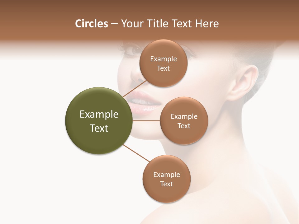 Youth Cleansing Girl PowerPoint Template