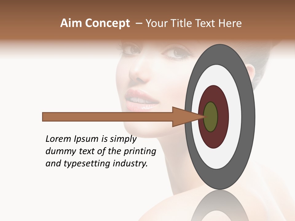 Youth Cleansing Girl PowerPoint Template