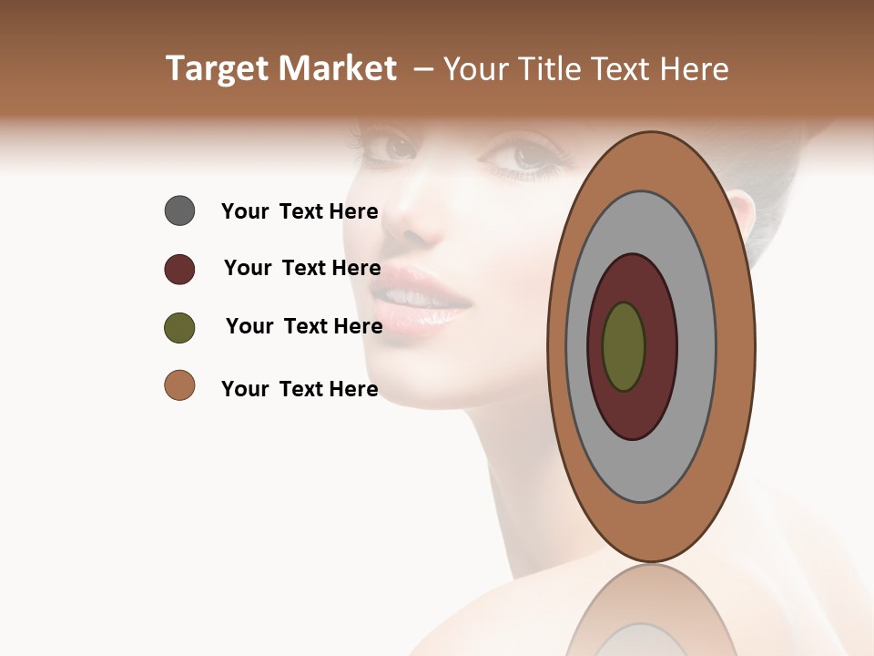 Youth Cleansing Girl PowerPoint Template