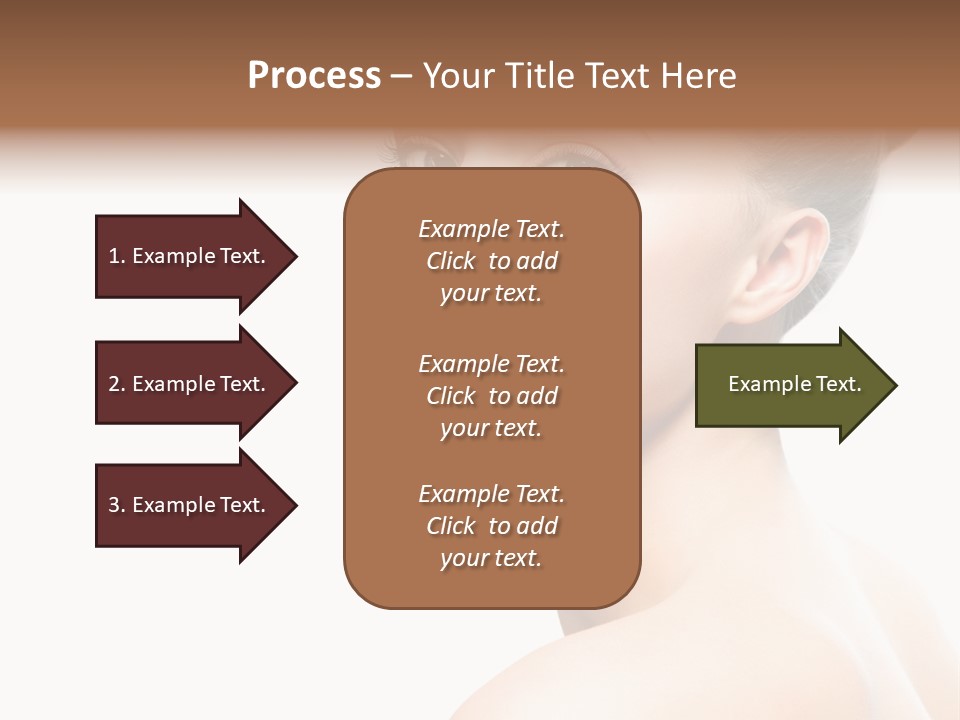 Youth Cleansing Girl PowerPoint Template