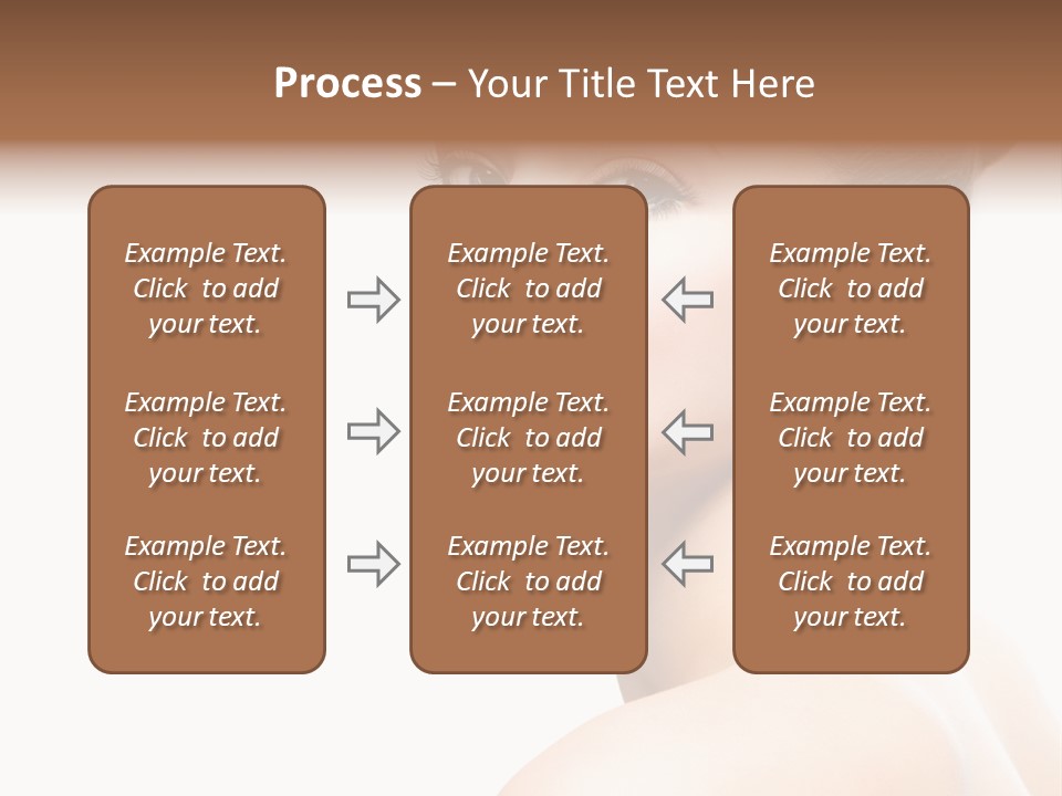 Youth Cleansing Girl PowerPoint Template