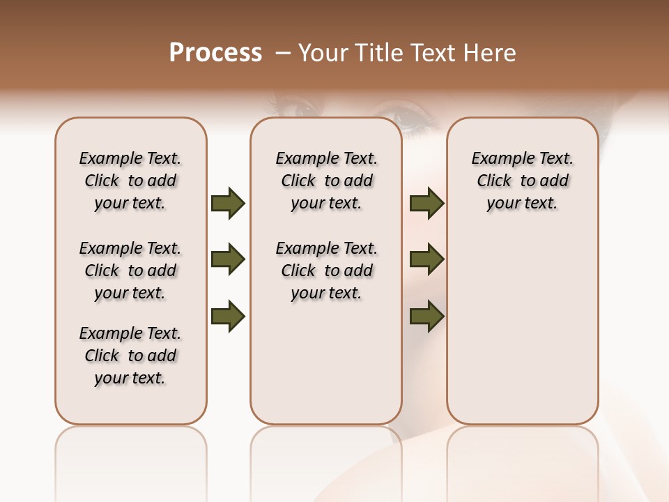 Youth Cleansing Girl PowerPoint Template