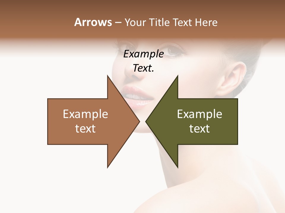 Youth Cleansing Girl PowerPoint Template