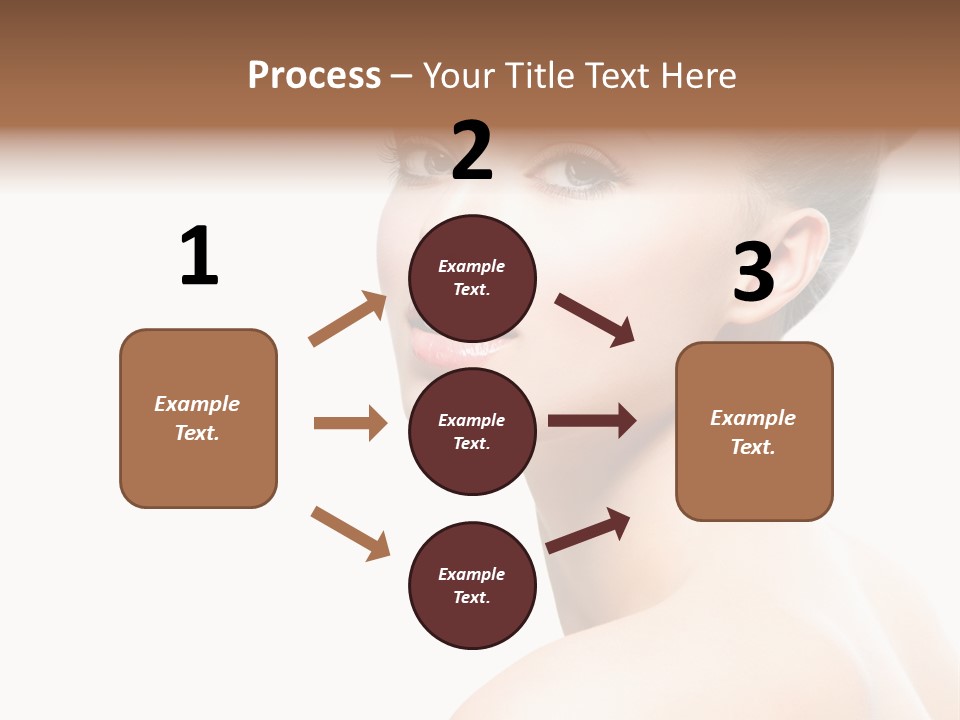 Youth Cleansing Girl PowerPoint Template