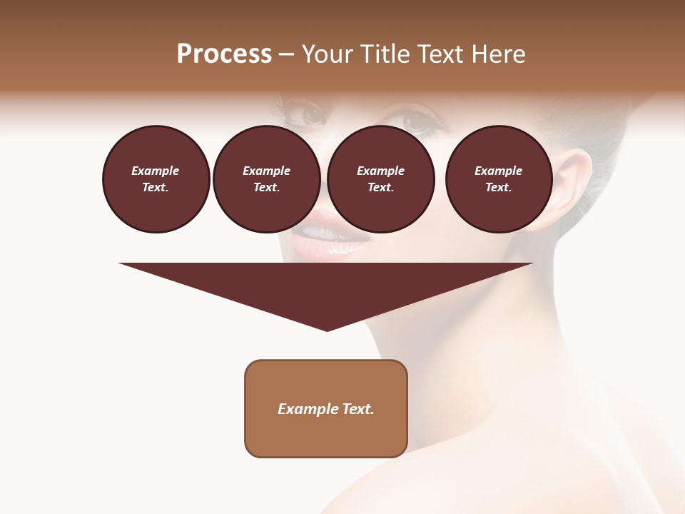 Youth Cleansing Girl PowerPoint Template