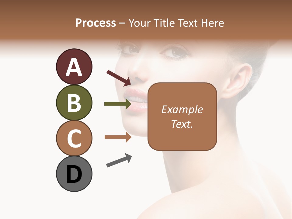 Youth Cleansing Girl PowerPoint Template