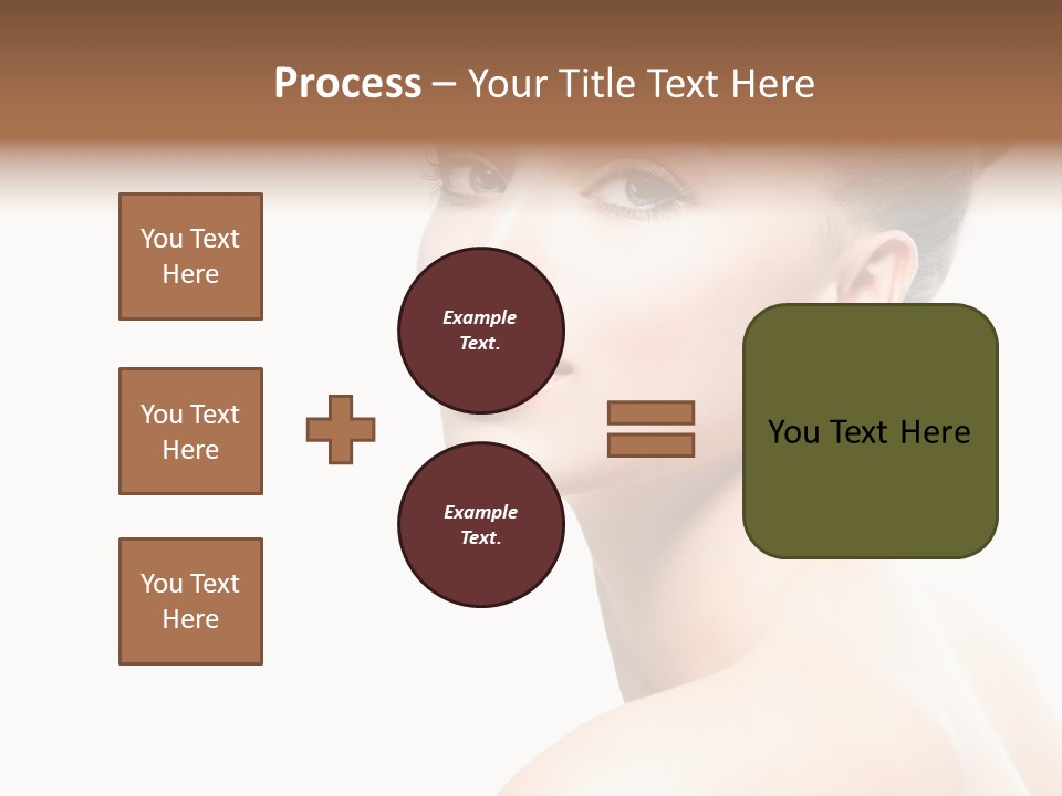 Youth Cleansing Girl PowerPoint Template