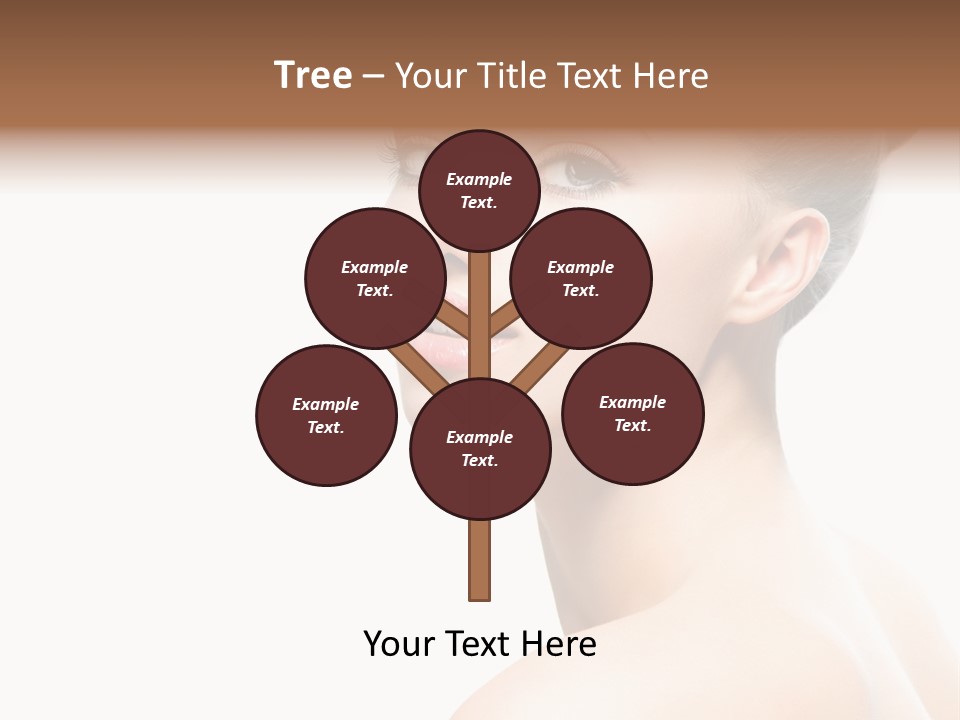 Youth Cleansing Girl PowerPoint Template