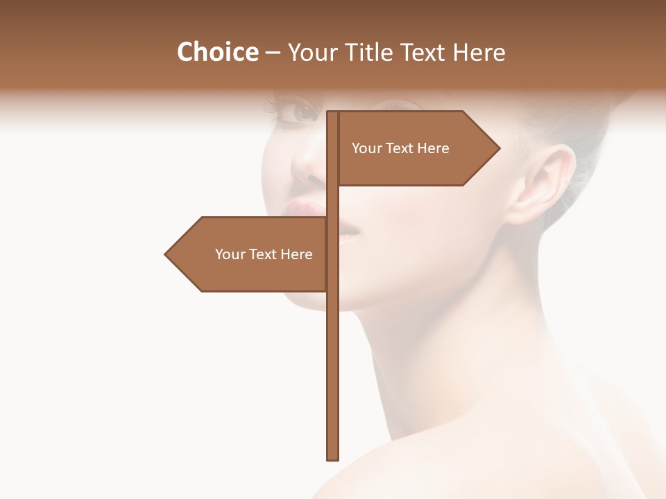 Youth Cleansing Girl PowerPoint Template