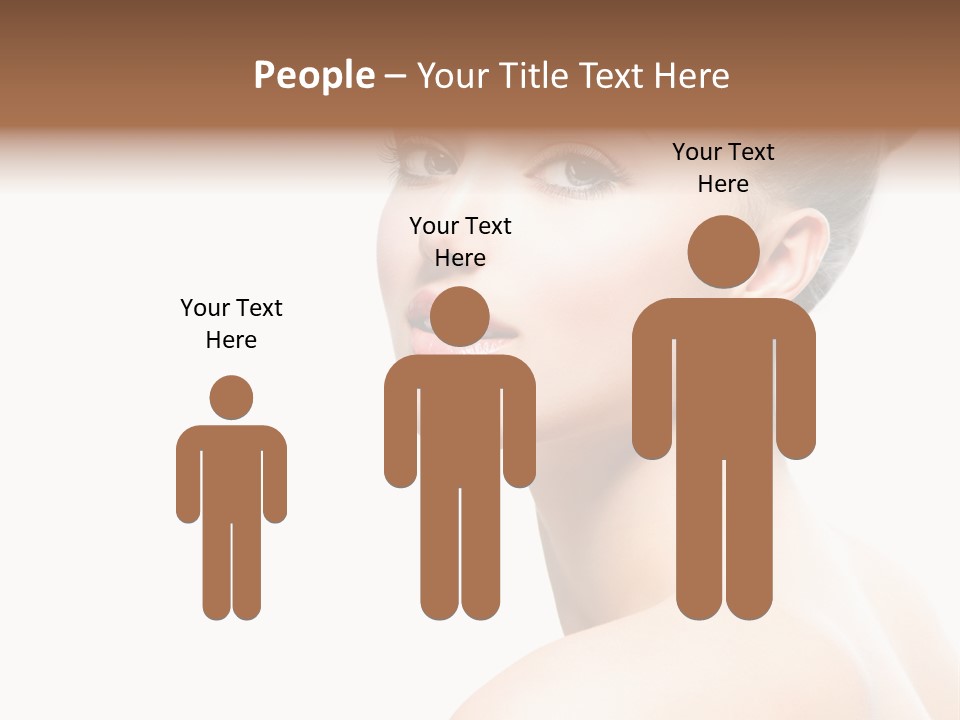 Youth Cleansing Girl PowerPoint Template