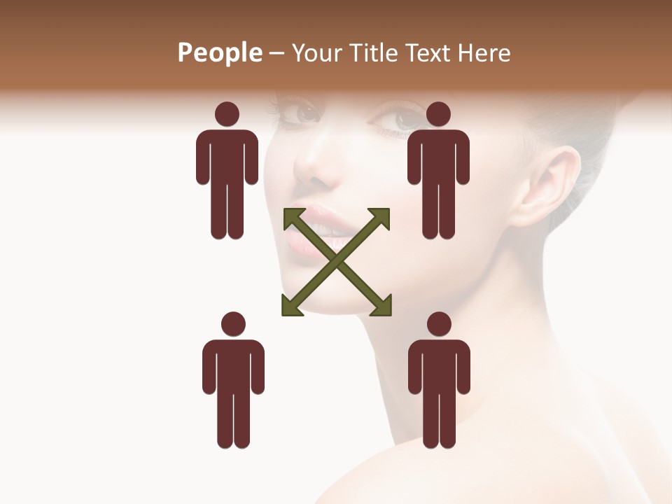 Youth Cleansing Girl PowerPoint Template