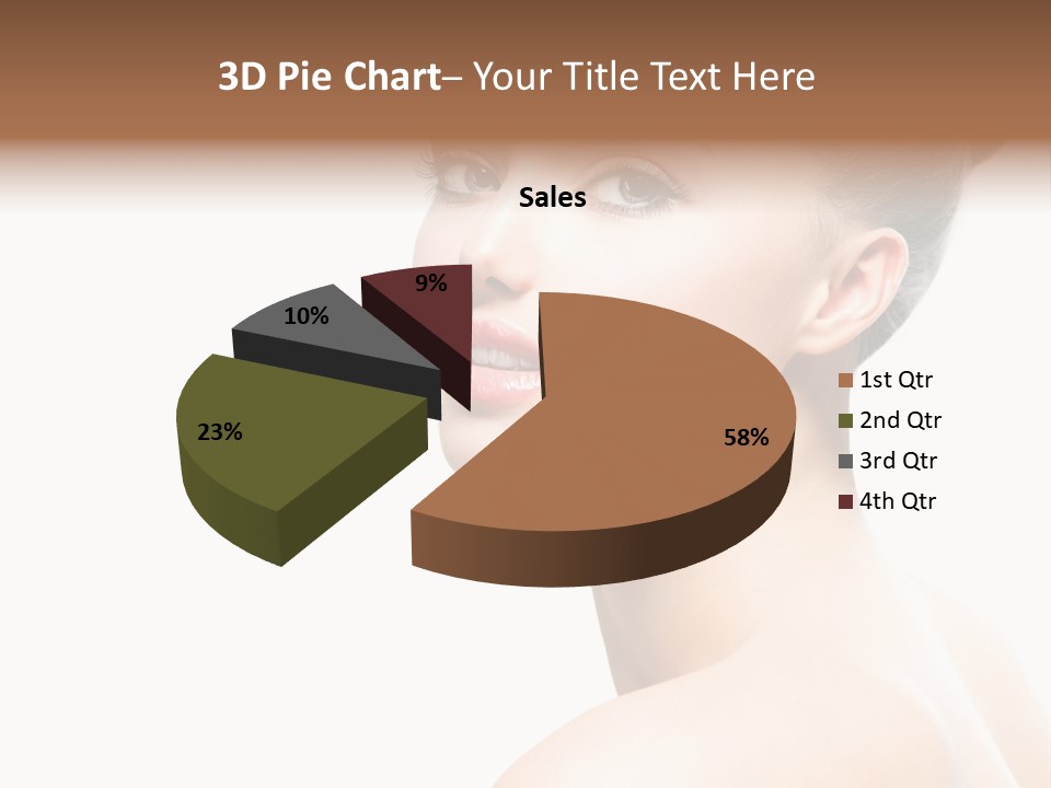 Youth Cleansing Girl PowerPoint Template