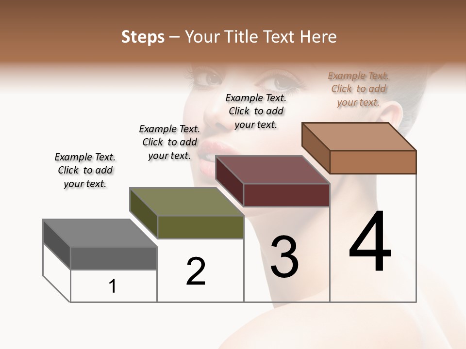 Youth Cleansing Girl PowerPoint Template