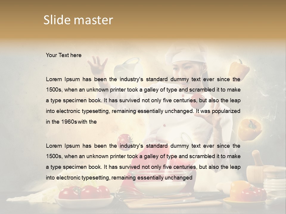 Female Witch Attractive PowerPoint Template