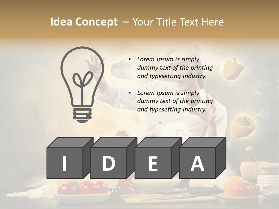 Female Witch Attractive PowerPoint Template