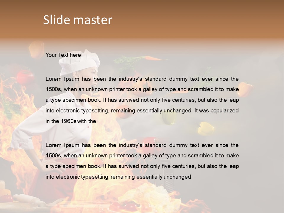 Angry One Female PowerPoint Template