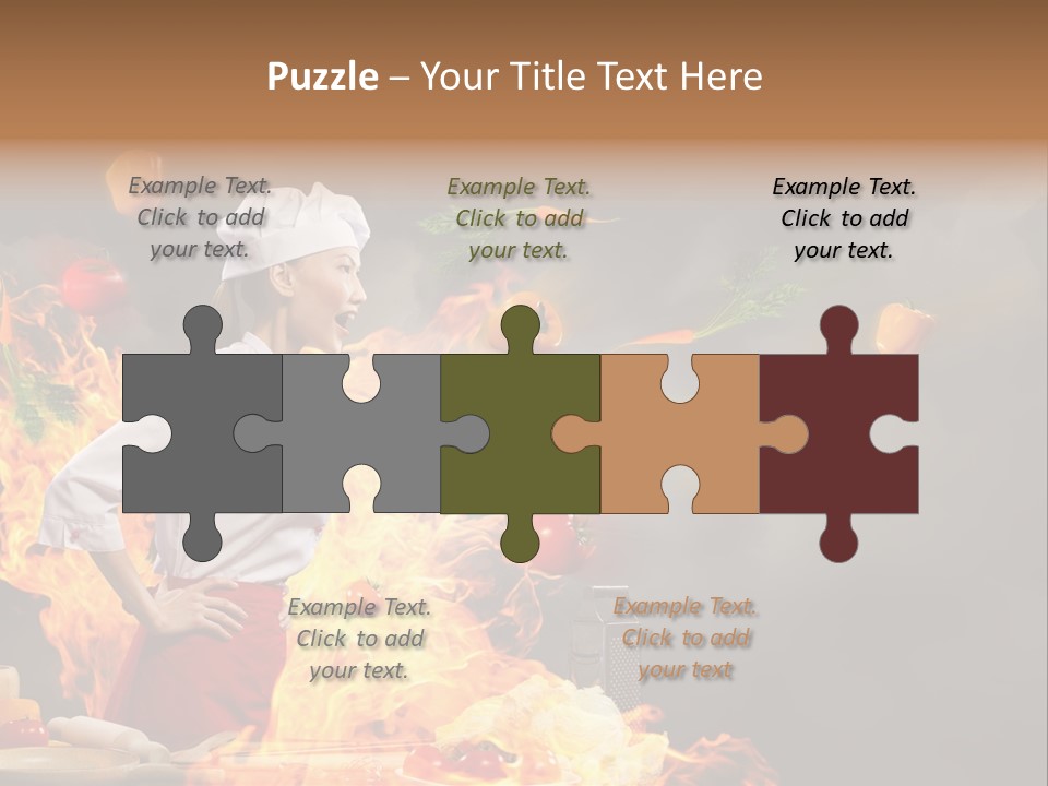 Angry One Female PowerPoint Template