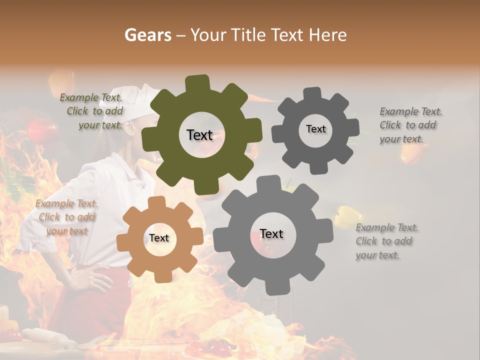 Angry One Female PowerPoint Template